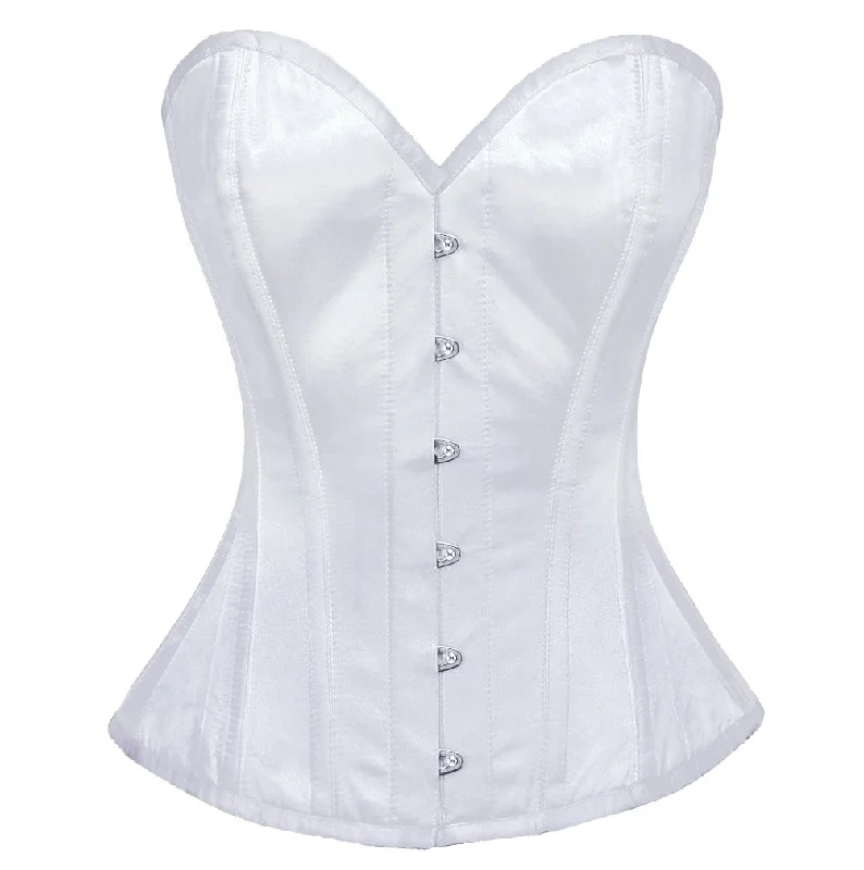 adult toys for bedroom-Anjanette Satin Overbust Corset