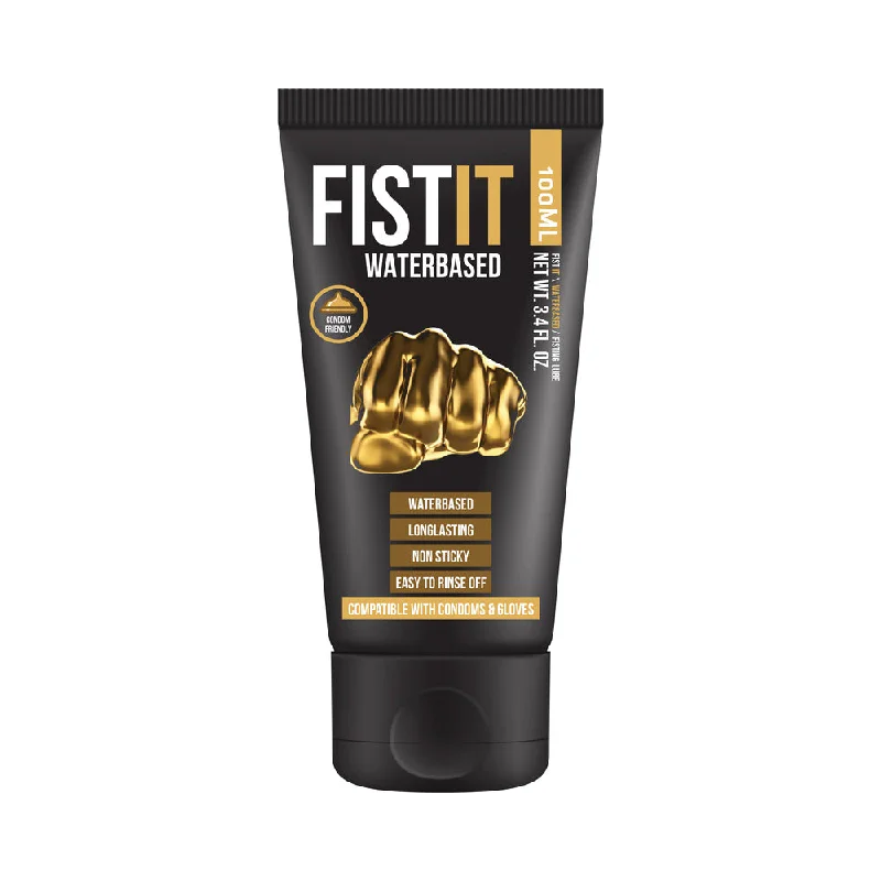 adult toys with soft finish-Fist It Water-Based Fisting Lube 100ml / 3.4 oz.