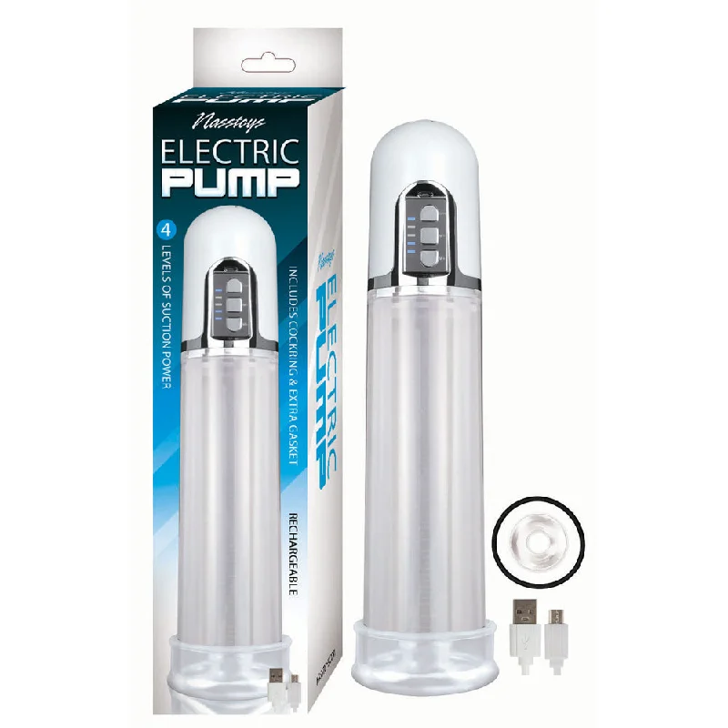 adult toys long-lasting battery-Electric Pump Clear