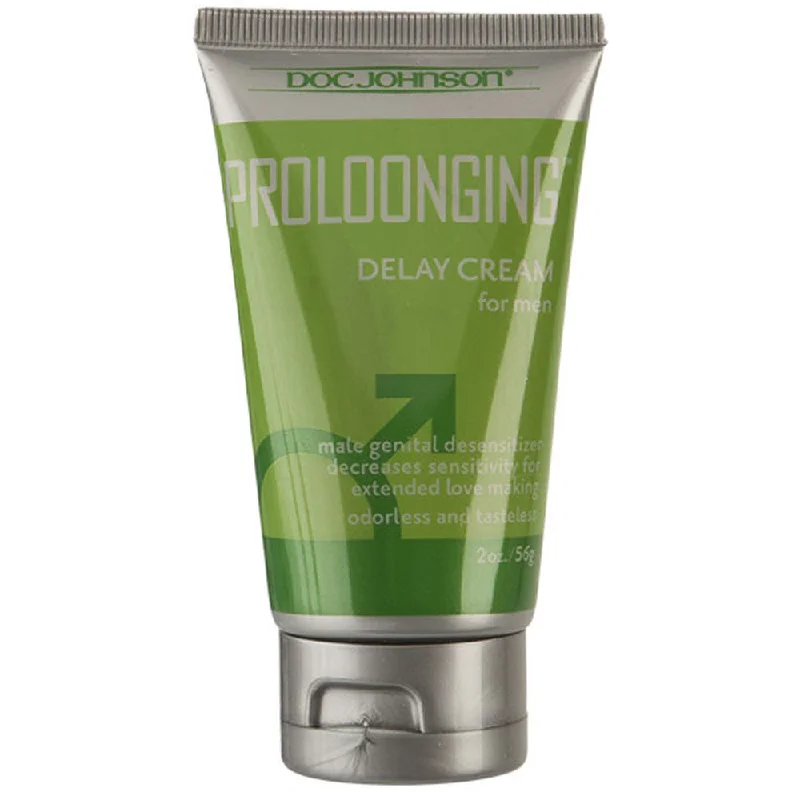 adult toys with smart settings-Prolonging Delay Creme for Men - Bulk - 2 Fl. Oz.