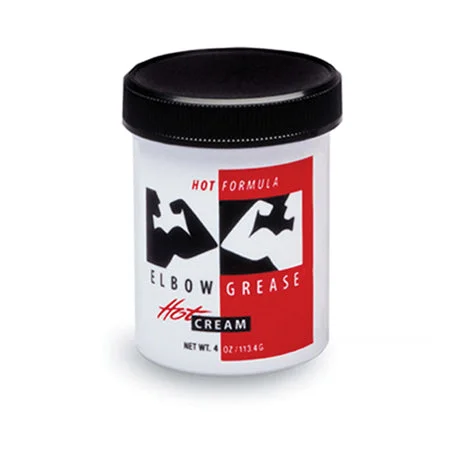 adult toys with powerful settings design-Elbow Grease Hot Cream (4oz)