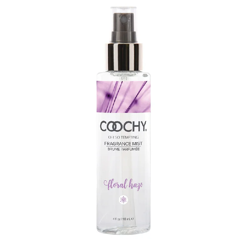 adult toys with flexible material finish-Coochy Body Mist Floral Haze 4 Fl. Oz. 118ml