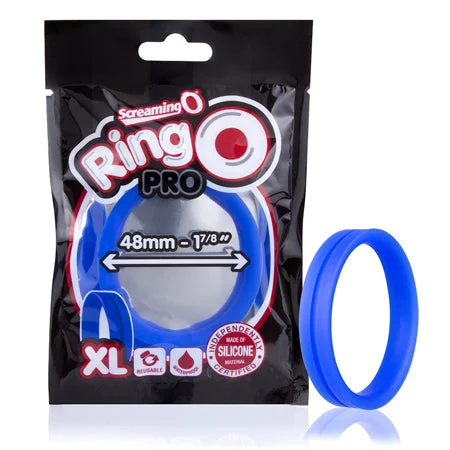 adult toys with whisper-quiet motor-Screaming O RingO Pro XL Blue