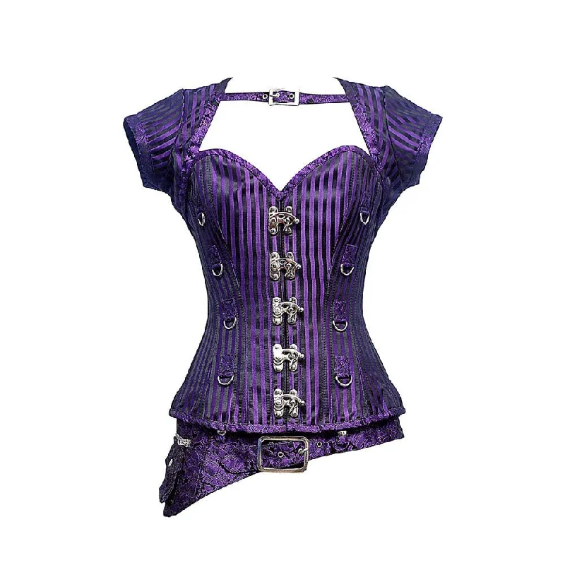 adult toys with smooth finish settings-Cassia Steampunk Overbust Corset