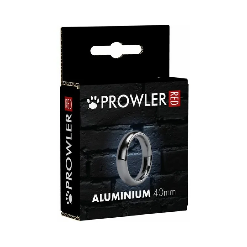 adult toys with powerful texture design-Prowler RED Silver 40mm Ring