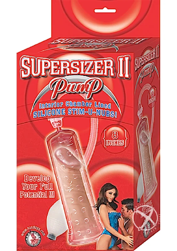 adult toys for private fun-Supersizer Ii Pump Clear