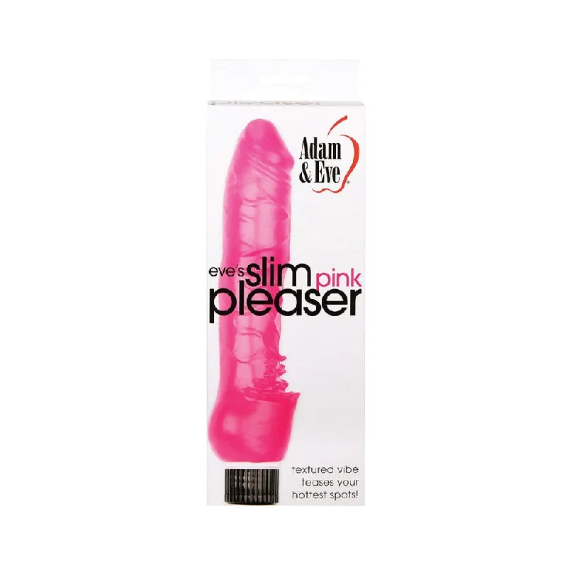 adult toys for intimate relaxation time-Adam & Eve Eve's Slim Pink Pleaser Vibrator