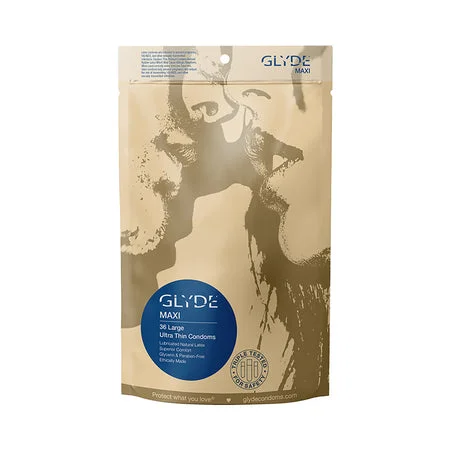 adult toys for personal fun-Glyde Maxi Latex Condoms 36-Pack