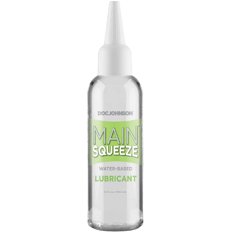 adult toys with premium finish-Main Squeeze - Water Based - 3.4 Fl. Oz.