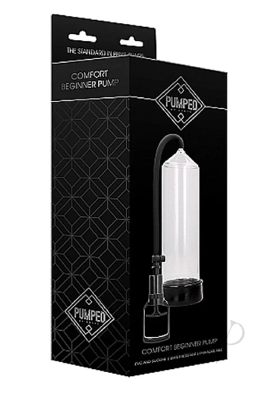 adult toys premium quality-Pumped Comfort Beginner Pump Transparent