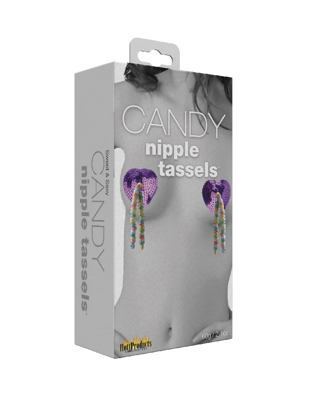 adult toys with smart design settings-Candy Nipple Tassles 2.1 Oz