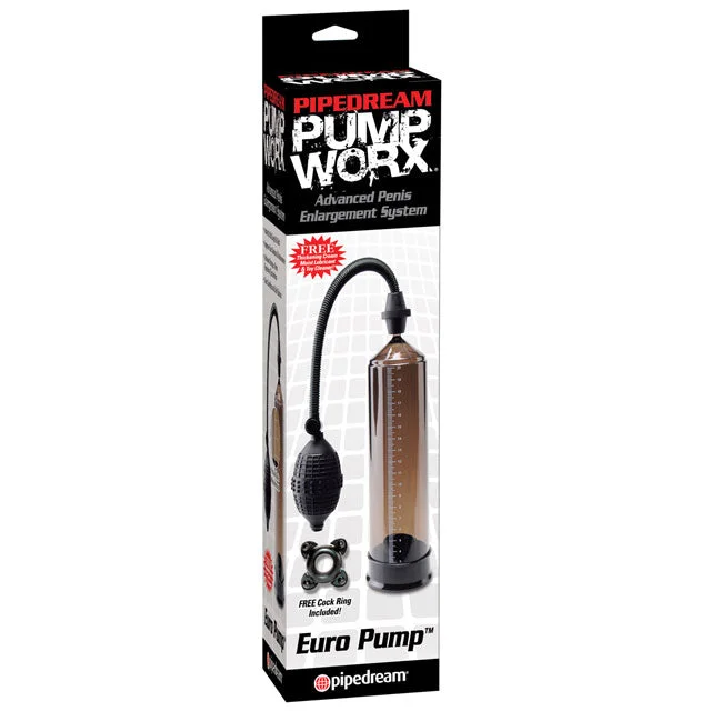 adult toys for sensual wellness time-Pipedream Pump Worx Euro Pump Black