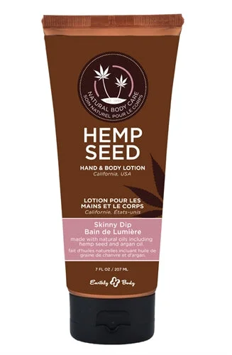 adult toys for playful moments-Hemp Seed Hand and Body Lotion - 7 Fl. Oz. - Skinny Dip