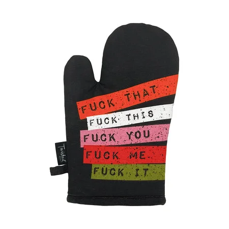 adult toys for solo enjoyment-Twisted Wares Fuck Everything Oven Mitt