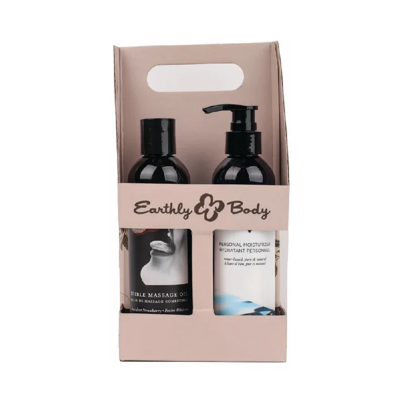 adult toys with powerful settings finish-Earthly Body Hemp Seed By Night Better Together Strawberry Holiday Caddy