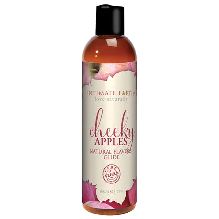 adult toys for discreet relaxation-Intimate Earth Cheeky Apples Pleasure Glide 120 ml/4 oz