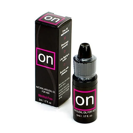 adult toys for romantic enjoyment-Sensuva ON Original Arousal Oil 5 ml Large Box