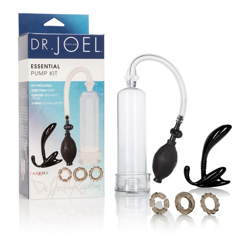 adult toys for couples fun time-Dr Joel Essentials Penis Pump Kit by Cal Exotics