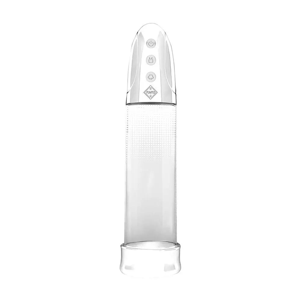 adult toys for sensual relaxation-Shots Toys Clear Automatic Rechargeable Penis Pump