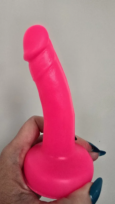 adult toys for bedroom fun-ONE OF A KIND Small Bent Flour-a-Pink