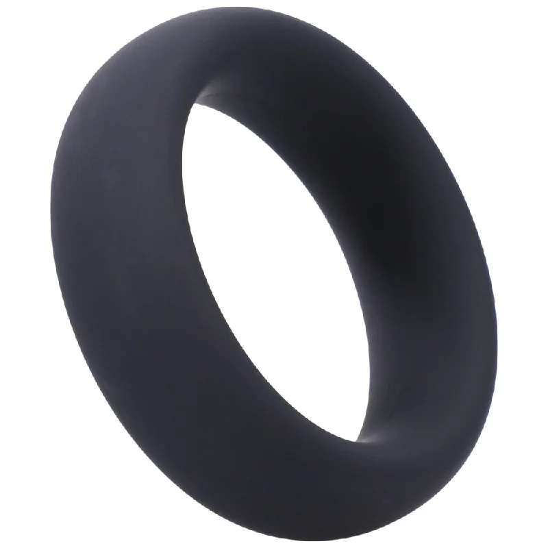 adult toys with powerful settings-Tantus Advanced C-Ring 1.75 in. Black