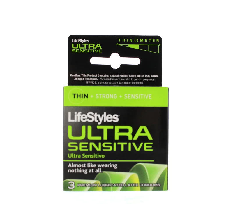 adult toys for intimate fun-Lifestyles Ultra Sensitive - 3 Pack