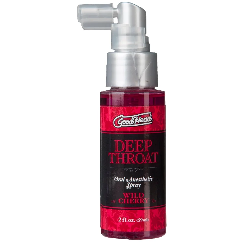 adult toys for couples wellness-Good Head Throat Spray - Wild Cherry