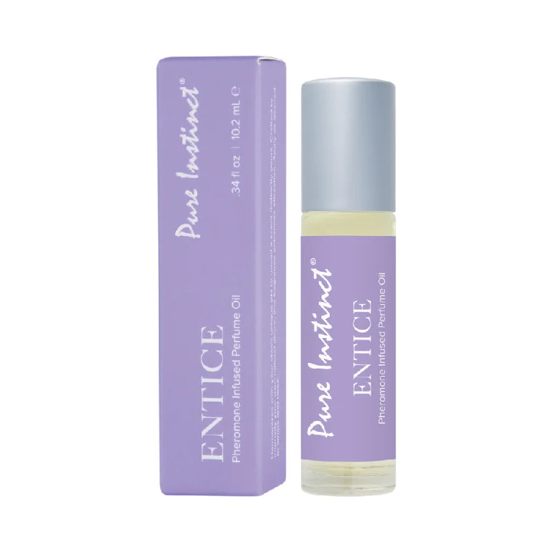 adult toys for personal intimacy time-Pure Instinct Pheromone Perfume Oil Entice Roll-On 0.34 oz.