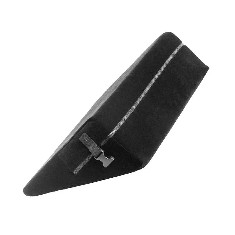 adult toys for couples relaxation-Black Label Wedge by Liberator w/ Microfiber cuffs