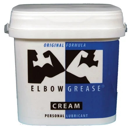 adult toys soft silicone-Elbow Grease Original Cream (1/2 Gallon)