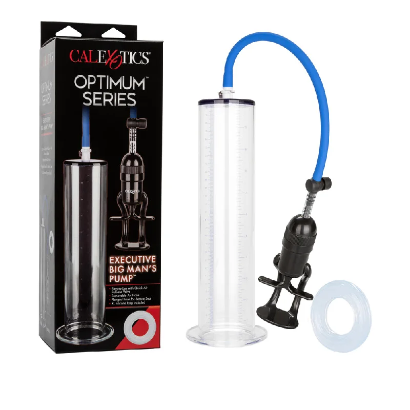 adult toys with sleek finish-Optimum Series Executive Big Man's Pump Clear