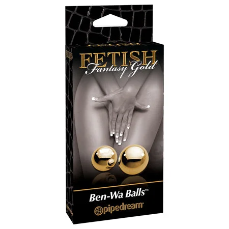 adult toys premium quality-Pipedream Fetish Fantasy Gold Ben Wa Balls Gold