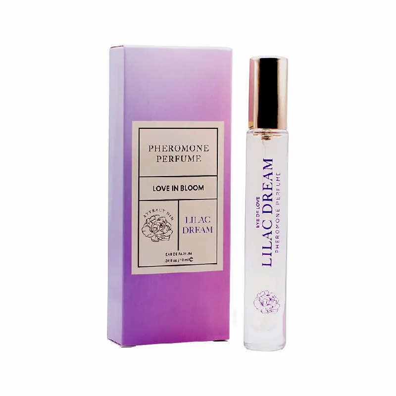 adult toys with adjustable intensity-Eye of Love Bloom Attract Him Pheromone Parfum Lilac Dream 0.34 oz.