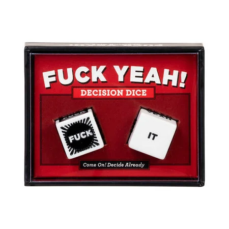 adult toys for weekend pleasure-Fuck Yeah! Decision Dice Game