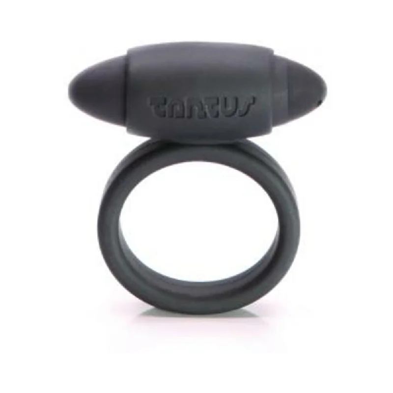 adult toys for intimate enjoyment-Tantus Super Soft Vibrating Ring - Black