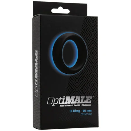 adult toys for sensual pleasure-OptiMALE – C-Ring – 40mm Black