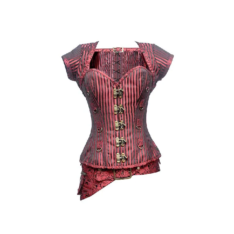 adult toys for romantic relaxation-Cathy Steampunk Overbust Corset