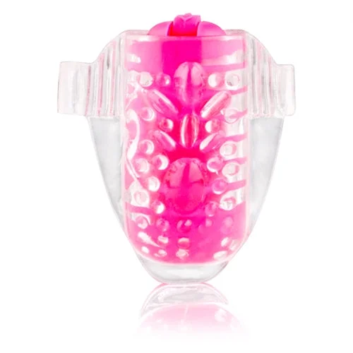 adult toys with ergonomic texture-Colorpop Quickie Ling O - Pink