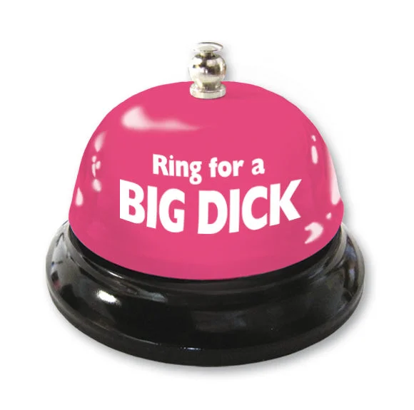 adult toys for playful couples-Ring for a Big Dick Table Bell