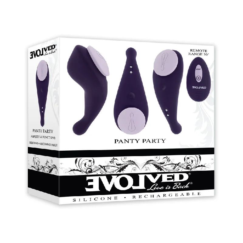 adult toys for weekend fun-Evolved Panty Party Purple