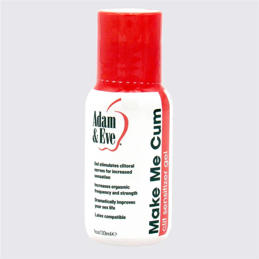 adult toys with powerful design settings-Adam & Eve Make Me Cum Clit Sensitizer Gel 1 oz.