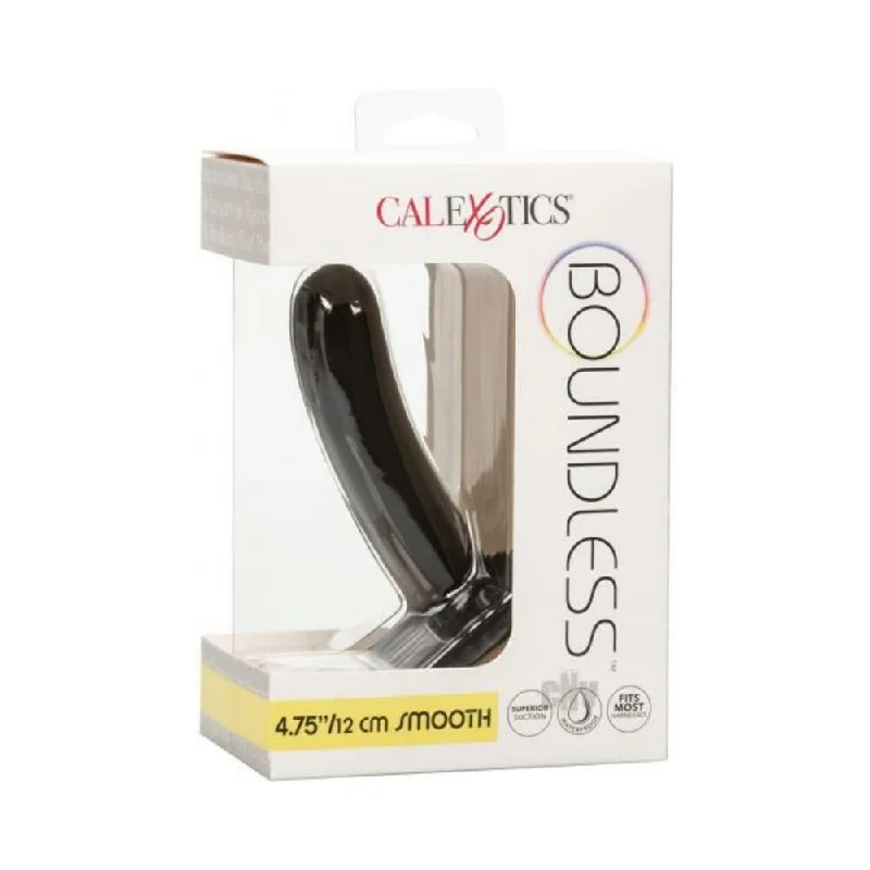 adult toys with powerful modes-Boundless 4.75" Smooth - Black