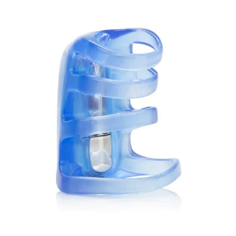 adult toys with sleek design finish-Couple's Pleasure Cage - Blue