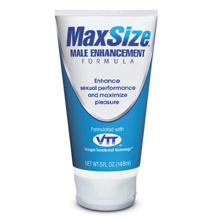 adult toys for relaxation therapy-MaxSize Male Enhancement Formula Cream 5 oz. Tube