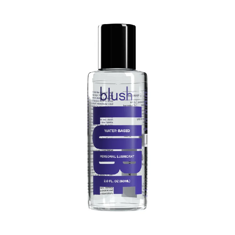 adult toys with quiet finish design-Blush Lube Water-Based 2 oz.