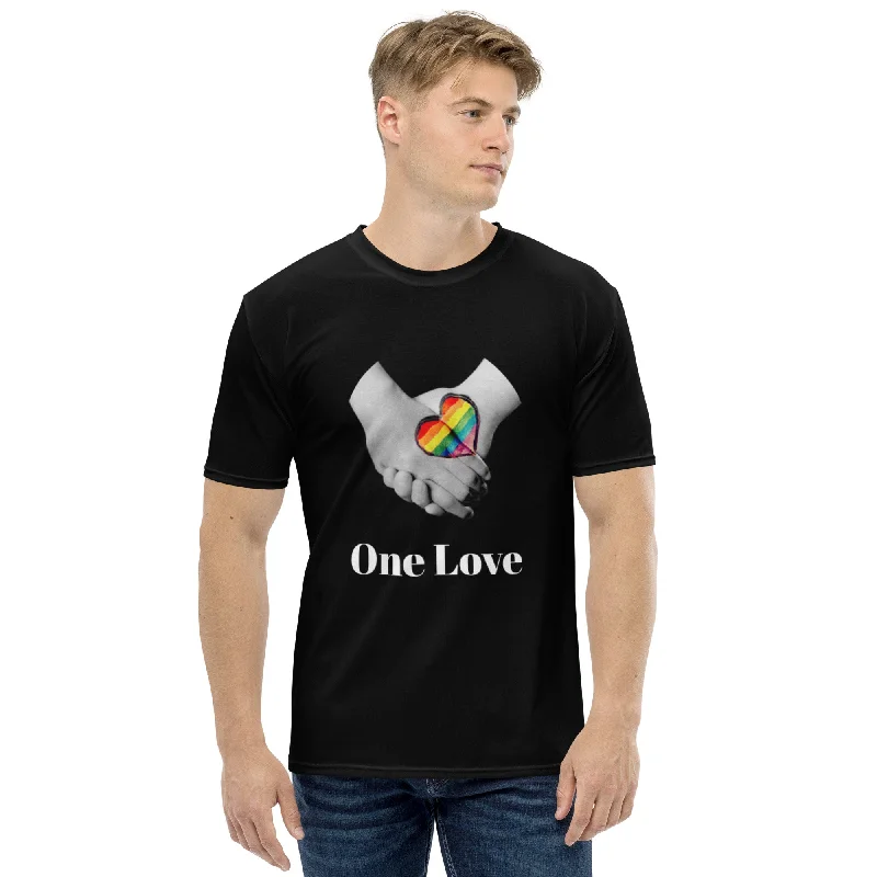 adult toys for couples intimacy-One Love Pride T-Shirt