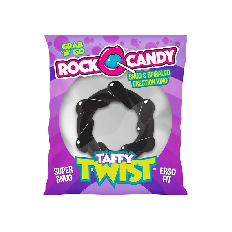 adult toys with ergonomic finish-Taffy Twist Black