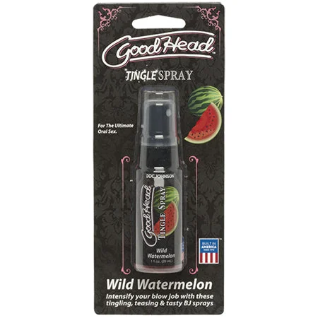 adult toys with wireless vibration-GoodHead Tingle Spray 1 fl. Oz Wild Watermelon