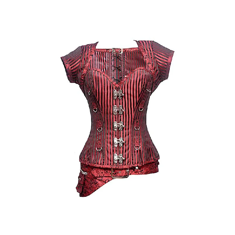 adult toys with adjustable texture settings-Catalina Steampunk Overbust Corset