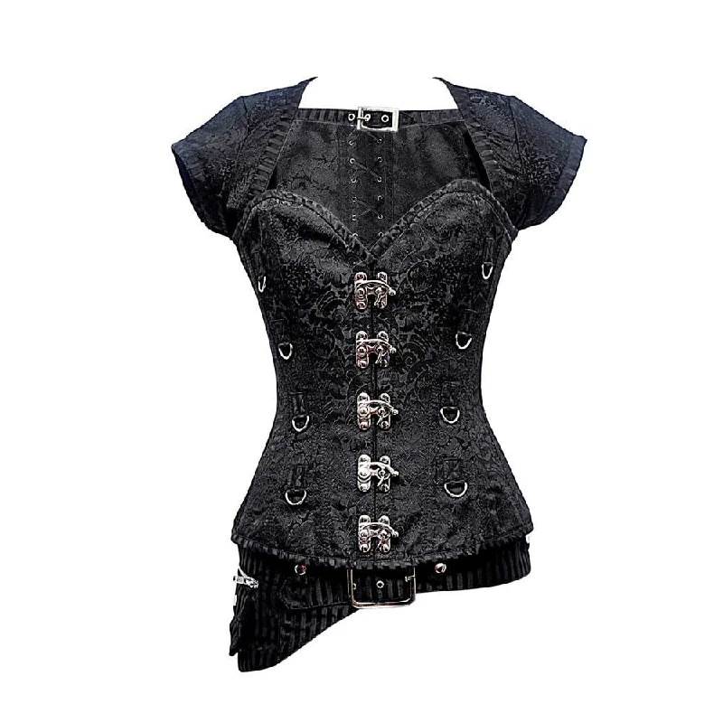 adult toys with adjustable settings finish-Chevelle Steampunk Overbust Corset